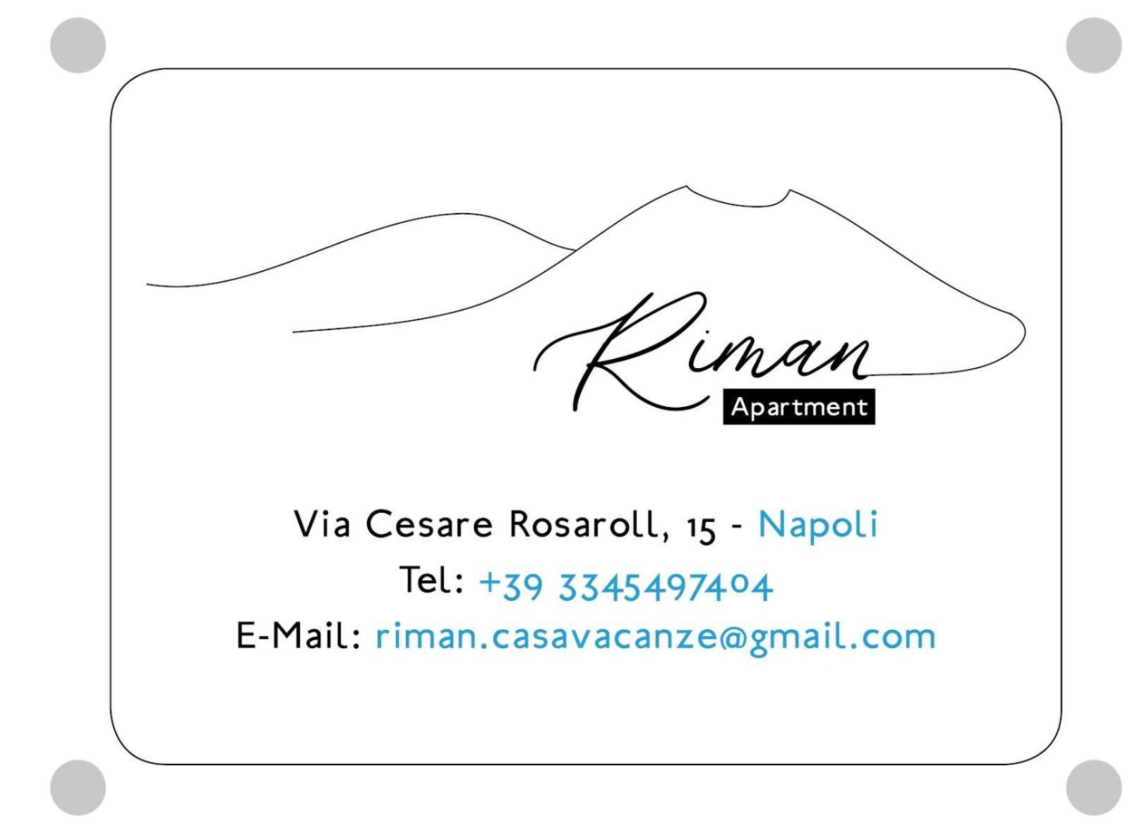 Riman, Apartment Napoli Ngoại thất bức ảnh